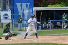 Baseball vs Babson NEWMAC Finals  Wheaton College vs Babson College play in the NEWMAC baseball championship finals. - (Photo by Keith Nordstrom) : Wheaton, baseball, NEWMAC, Babson